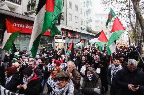 The 62nd Saturday Of The Demonstration In Support Of Palestine At The Corvetto District In Milan