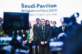 The Inauguration Of The Craft Fair Artigiano In Fiera 2024 At Rho Fiera Milano In Milan