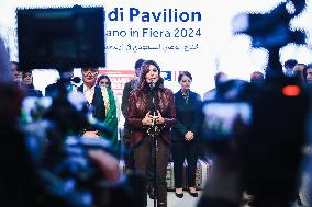 The Inauguration Of The Craft Fair Artigiano In Fiera 2024 At Rho Fiera Milano In Milan