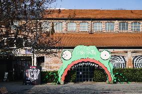 The Opening Of The Immersive Exhibition Tim Burton’s Labyrinth At The Fabbrica Del Vapore In Milan