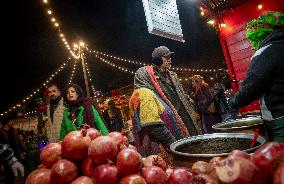 Daily Life And Yalda Night Eve In Tehran