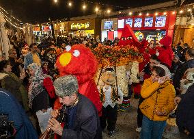 Daily Life And Yalda Night Eve In Tehran