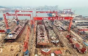 Shipbuilding and Offshore Industry Base in Qingdao