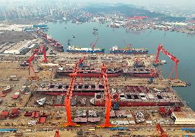 Shipbuilding and Offshore Industry Base in Qingdao