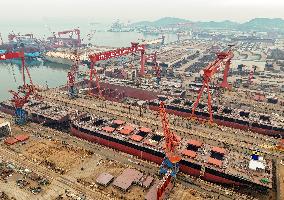 Shipbuilding and Offshore Industry Base in Qingdao