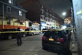 One Man Critically Wounded And Another Man Injured On Haight Street In Flushing Queens New York City