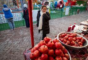 Daily Life And Yalda Night Eve In Tehran