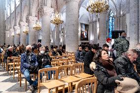 Illustration of Notre Dame de Paris Inside and Outside - Paris AJ