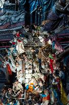 Blessing of the creche of Notre Dame de Paris - Paris AJ