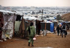 Displaced Palestinians In Khan Yunis