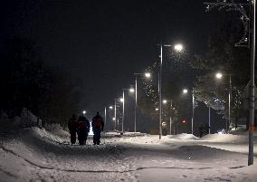 Finland's PM Petteri Orpo hosts meeting in Finnish Lapland