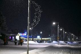 Finland's PM Petteri Orpo hosts meeting in Finnish Lapland