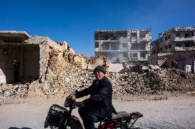 Inside Jobar Destroyed Neighborhood near Damascus - Jobar