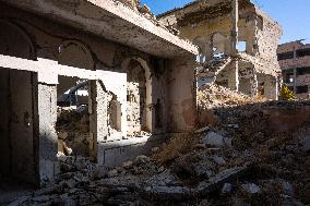 Ruins Of The 2,000-Year-Old Synagogue Of Jobar - Damascus