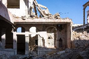 Ruins Of The 2,000-Year-Old Synagogue Of Jobar - Damascus