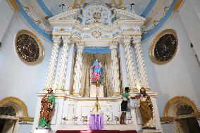 Christmas Celebration Preparation In Kolkata, India - 20 Dec 2024