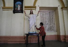 Christmas Celebration Preparation In Kolkata, India - 20 Dec 2024