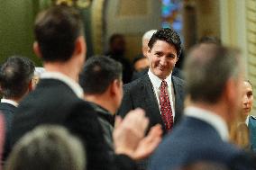 Justin Trudeau At Cabinet Swearing-In Ceremony - Ottawa