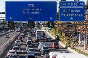 Christmas Traffic Jams - Spain