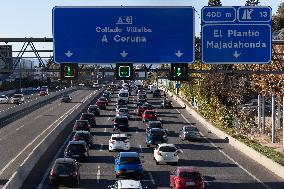 Christmas Traffic Jams - Spain