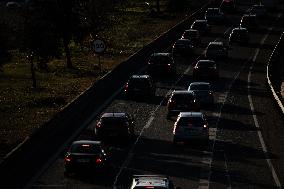 Christmas Traffic Jams - Spain