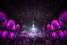 Ice skating rink at the Grand Palais in Paris FA