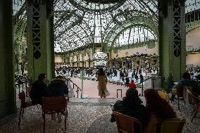 Ice skating rink at the Grand Palais in Paris FA