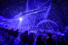 Ice skating rink at the Grand Palais in Paris FA