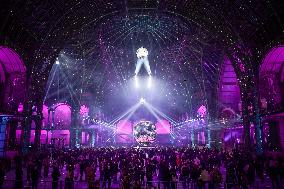 Ice skating rink at the Grand Palais in Paris FA