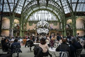 Ice skating rink at the Grand Palais in Paris FA