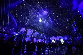 Ice skating rink at the Grand Palais in Paris FA