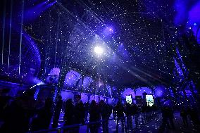 Ice skating rink at the Grand Palais in Paris FA