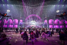 Ice skating rink at the Grand Palais in Paris FA