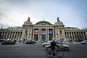 Ice skating rink at the Grand Palais in Paris FA