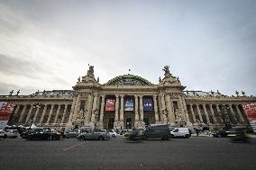 Ice skating rink at the Grand Palais in Paris FA