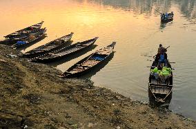 Cultivators Transport Winter Seasonal Vegetables - Bangladesh