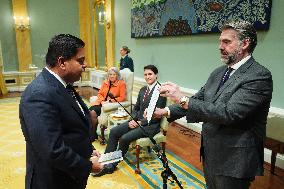 Justin Trudeau At Cabinet Swearing-In Ceremony - Ottawa