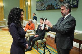 Justin Trudeau At Cabinet Swearing-In Ceremony - Ottawa