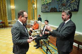 Justin Trudeau At Cabinet Swearing-In Ceremony - Ottawa