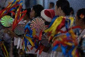 Preparation For Christmas Celebration In Indonesia