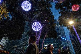 Preparation For Christmas Celebration In Indonesia