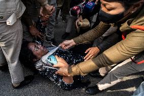 Indian Youth Congress Protest