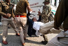 Indian Youth Congress Protest