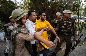 Indian Youth Congress Protest