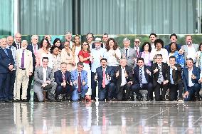 Brazilian President Luiz Inácio Lula Da Silva Has Lunch With Government Ministers