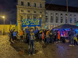 Solidarity Demonstration With Ukraine In Munich