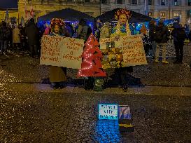 Solidarity Demonstration With Ukraine In Munich