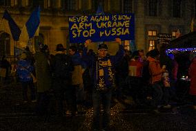 Solidarity Demonstration With Ukraine In Munich