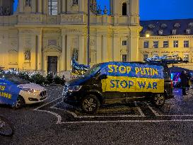 Solidarity Demonstration With Ukraine In Munich