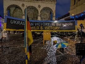 Solidarity Demonstration With Ukraine In Munich